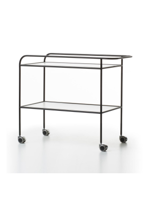 Steel Pipe Drink Trolley