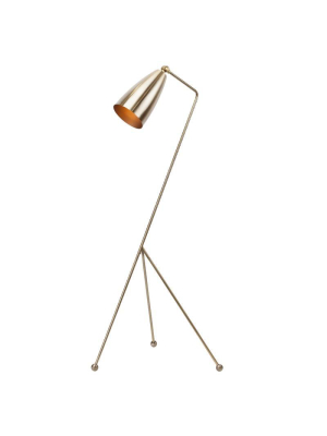 Nuevo Lucille Floor Lighting - Antique Brass