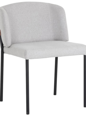 Pearce Dining Chair, Light Grey, Set Of 2