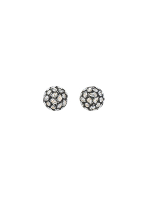 Bombe Diamond Stud Earrings