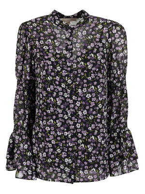 Michael Michael Kors Floral Print Blouse