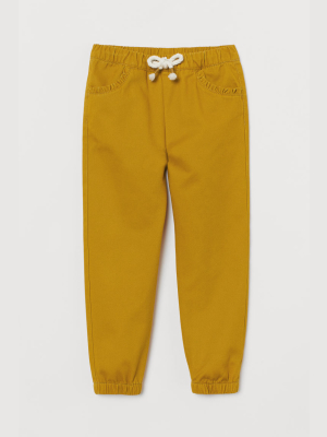 Twill Pull-on Pants