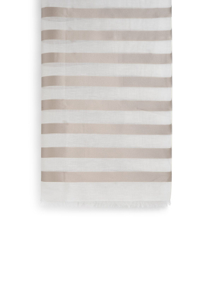 Max Mara Striped Scarf