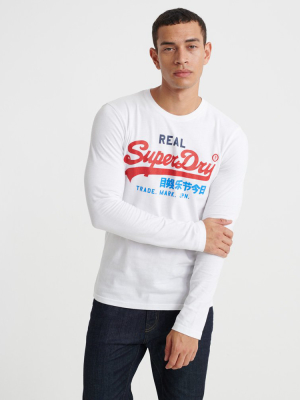 Vintage Logo Desert Long Sleeved T-shirt