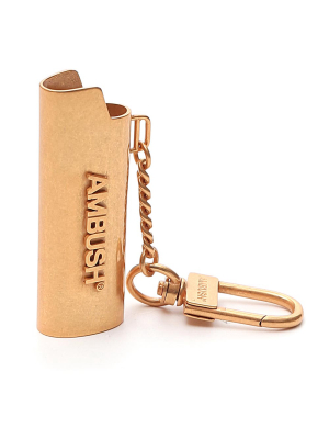 Ambush Lighter Case Logo Embossed Keyring