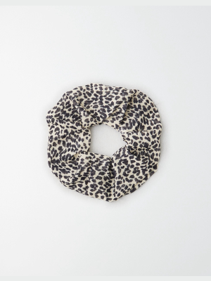 Aeo Ditsy Leopard Scrunchie