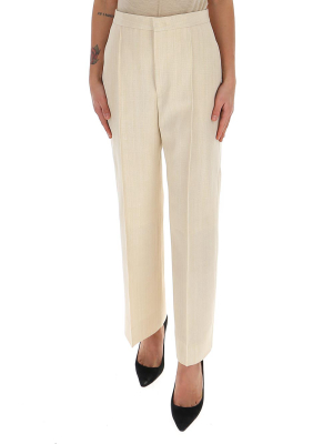 Jil Sander Cropped Pressed-crease Pants