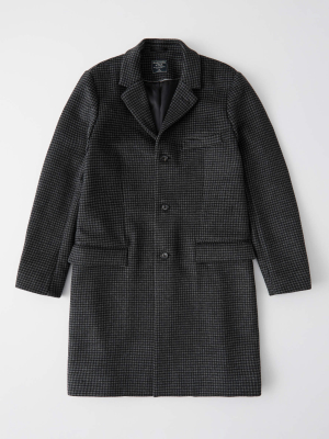 Wool-blend Topcoat