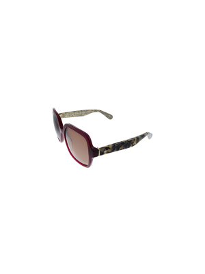 Kate Spade Katelee/s S2o Womens Butterfly Sunglasses Burgundy 54mm