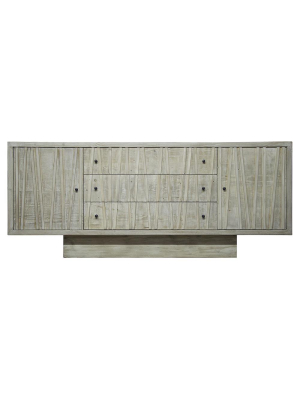 Cfc Ranunculus Sideboard - Gray Wash