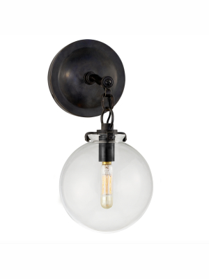 Katie Small Globe Sconce