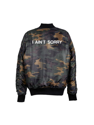 I Ain't Sorry Bomber [unisex]