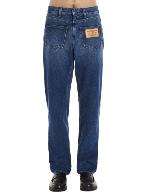 Burberry Reconstructed Relaxed Fit Jeans