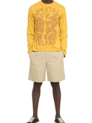 Telfar Graphic Print Long-sleeve T-shirt