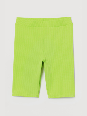 Ribbed Cycling Shorts