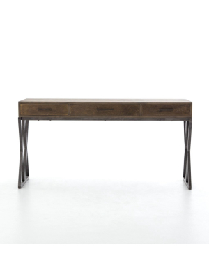 Sampson Desk In Light Grey Oak