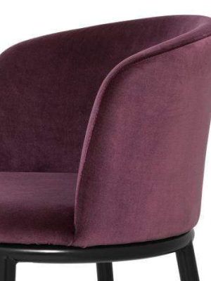 Eichholtz Filmore Dining Chair Set Of 2 - Purple