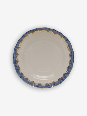 Fish Scale 8.25" Dessert Plate By Herend