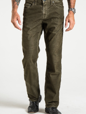 Texas Straight Cord Pants In Grenade