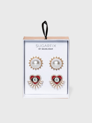 Sugarfix By Baublebar Studded Earring Set 2pc