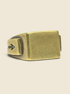 Signet Ring - Brass