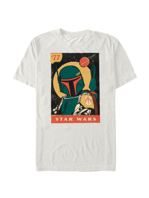 Men's Star Wars Vintage Boba Fett Poster T-shirt