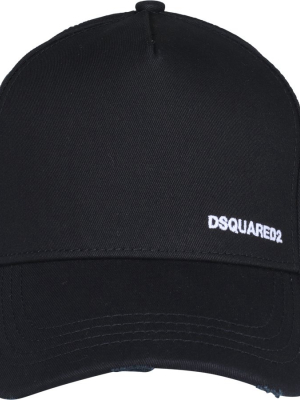 Dsquared2 Logo Embroidered Cap