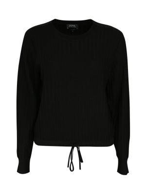 A.p.c. Crewneck Knit Pullover