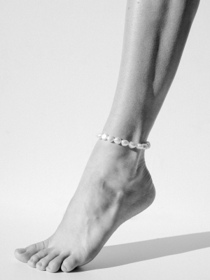 Small Baroque Pearl Anklet