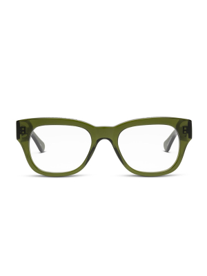 Miklos Reader Glasses, Heritage Green