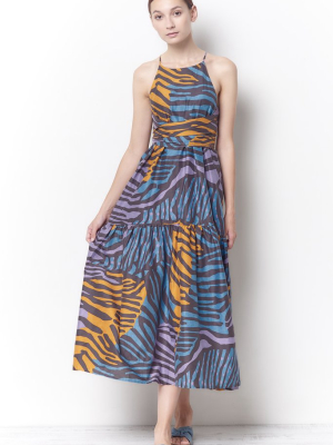 Matilda Sun Dress - Zebra