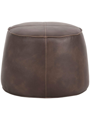 Mitchell Ottoman, Havana Dark Brown