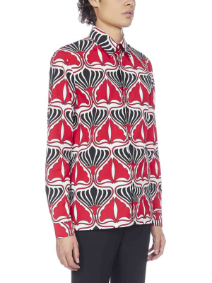 Prada Motif Printed Shirt