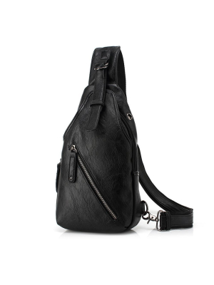 Pologize™ Leather Crossbody Bag