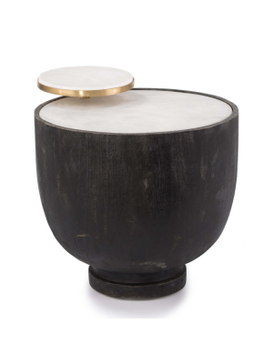 Regina Andrew Theo Accent Table - Ebony