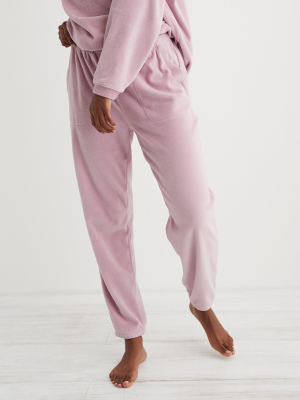 Aerie Real Obessed Velour Jogger