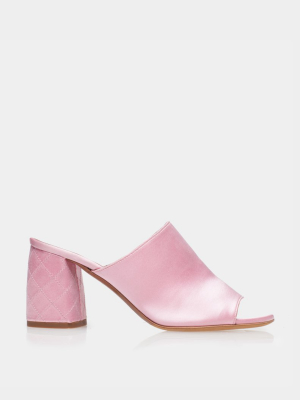 Thelma Light Pink Satin