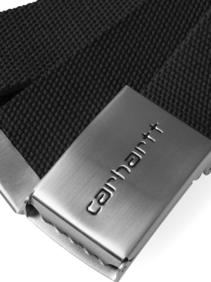 Clip Belt Chrome | Black