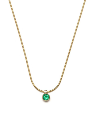 Clea Necklace - Emerald