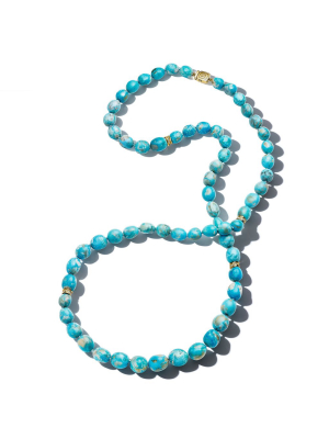 Wonderland Turquoise Beaded Necklace