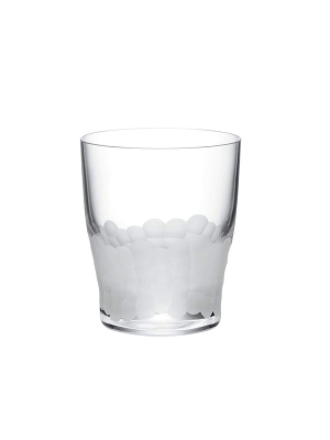 Kim Seybert Paillette Double Old Fashioned In Frost - Set Of 4