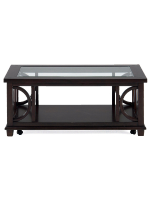 Panama Cocktail Table Dark Brown - Jofran Inc.