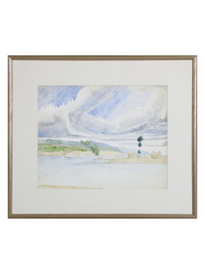 Beach Watercolor Landscape