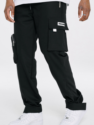 Collana Cargo Trackpants Black