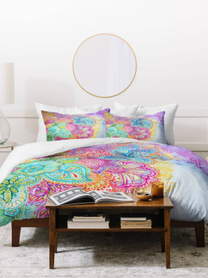 Flourish Lightweight Duvet Cover - Deny Designs®