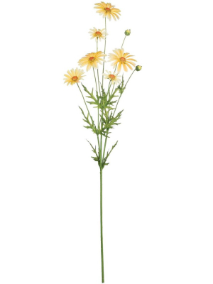 Sullivans Artificial Daisy Stem 37"h Yellow Flowers