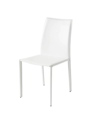 Nuevo Sienna Dining Chair - White