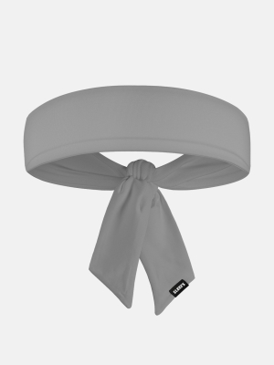 Hue Light Gray Ninja Headband