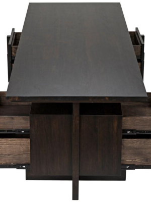 Noir Bridge Desk