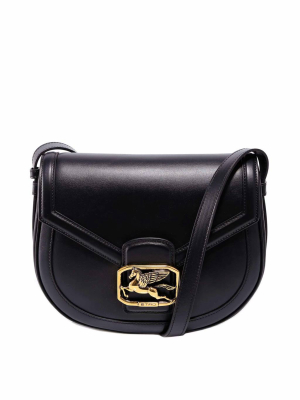 Etro Pegaso Logo Plaque Crossbody Bag